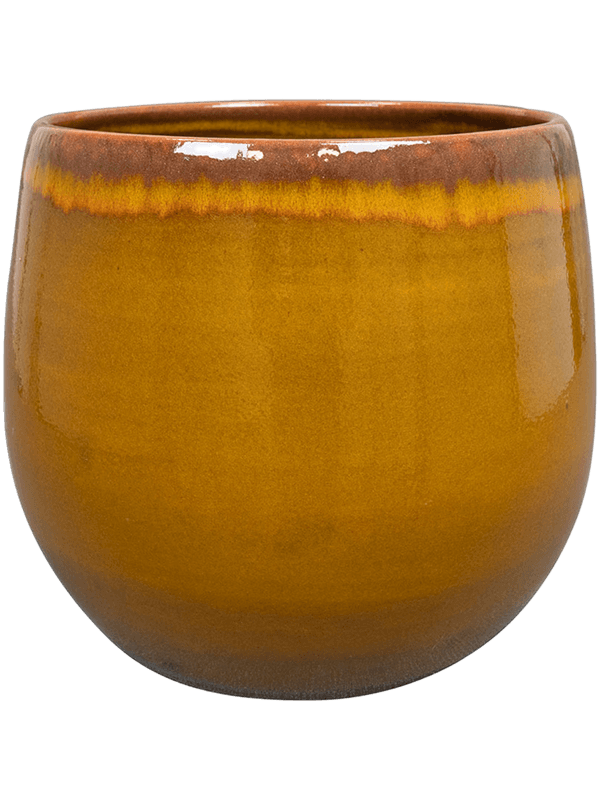 Charlotte Plant Pot 30cm Height 26cm Dia Pot Ochre