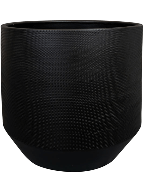 Norell Plant Pot 24cm Height 22cm Dia Pot Black