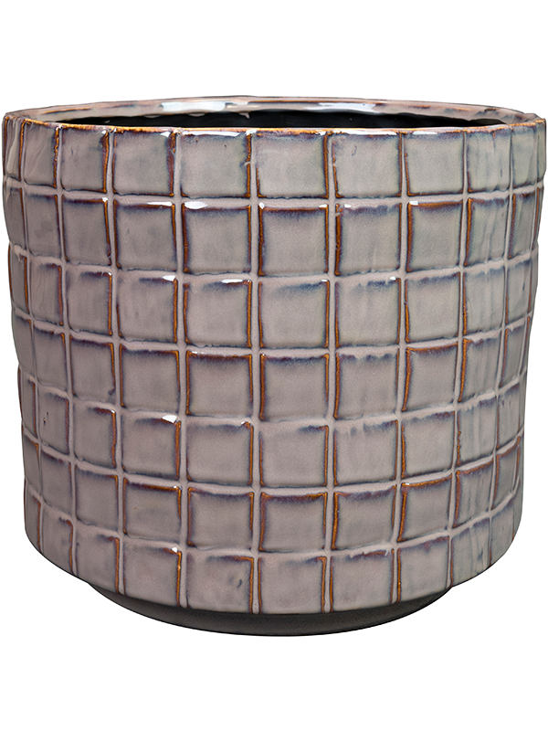 Stian Plant Pot 20cm Height 19cm Dia Pot Deep Purple
