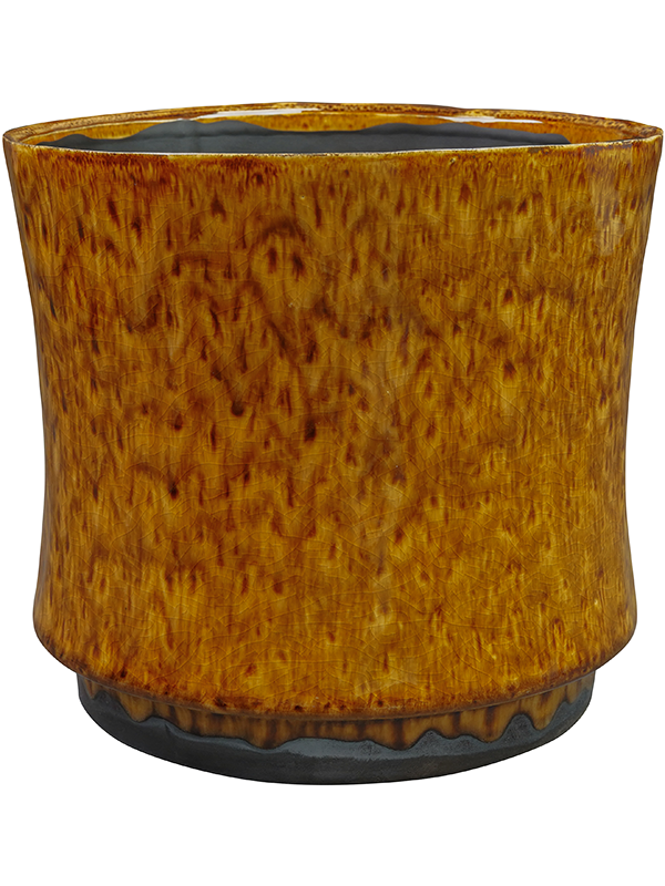 Nolan Plant Pot 21cm Height 21cm Dia Pot Camel