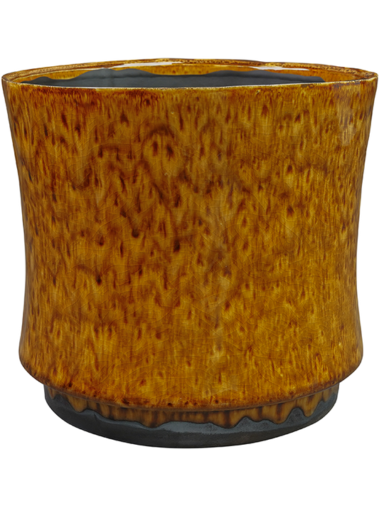 Nolan Plant Pot 21cm Height 21cm Dia Pot Camel