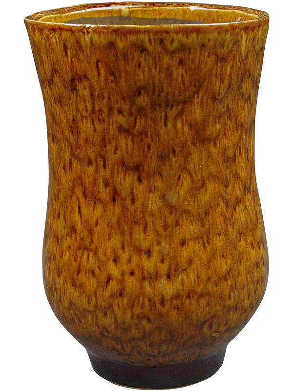 Nolan Plant Pot 23cm Height 12cm Dia Pot Tall Camel