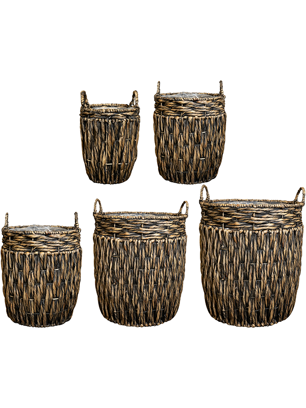 Astrid Plant Pot 53cm Dia Pot Brown (set of 5)