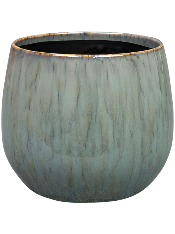 Odile Plant Pot 13cm Height 12cm Dia Pot Blue