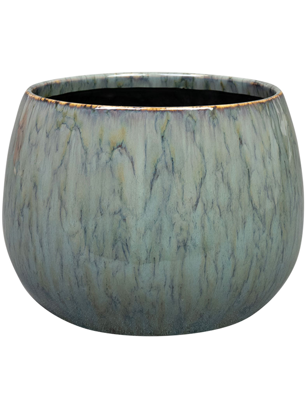 Odile Plant Pot 14cm Height 16cm Dia Pot Blue