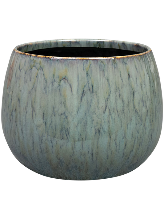 Odile Plant Pot 14cm Height 16cm Dia Pot Blue