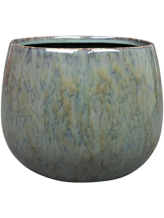 Odile Plant Pot 19cm Height 19cm Dia Pot Blue