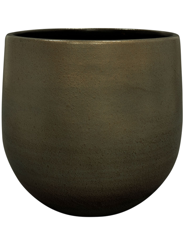 Esra Plant Pot 26cm Height 21cm Dia Pot Shiny Green
