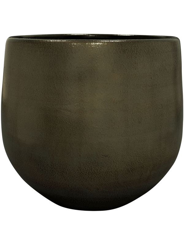 Esra Plant Pot 32cm Height 29cm Dia Pot Shiny Green
