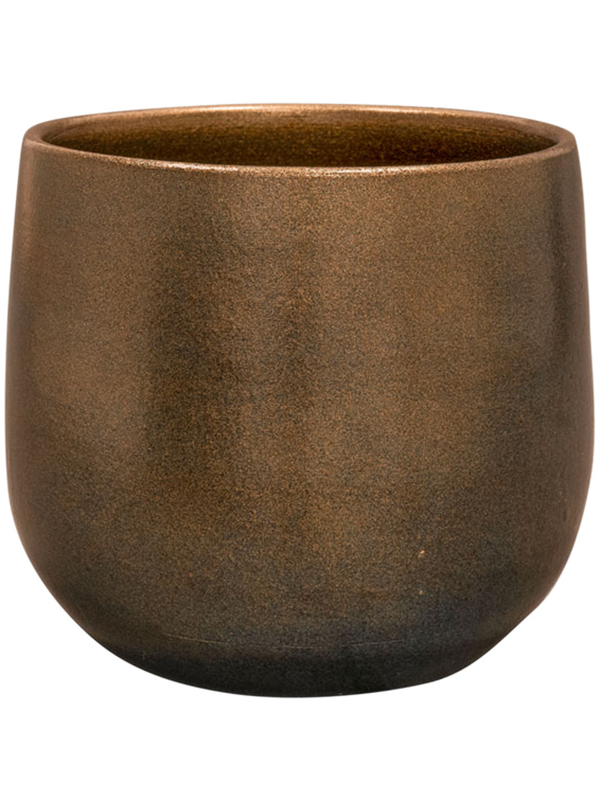 Esra Plant Pot 13cm Height 12cm Dia Pot Champagne