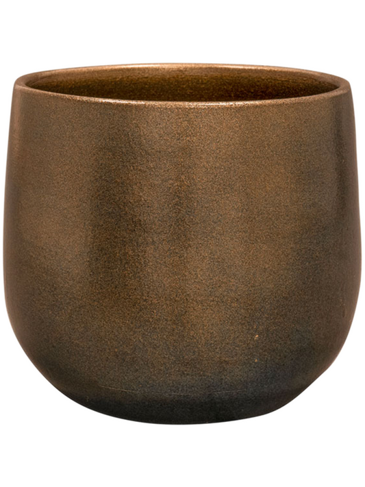Esra Plant Pot 13cm Height 12cm Dia Pot Champagne