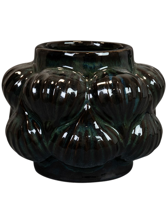 Sanah Plant Pot 11cm Height 6cm Dia Pot Petrol