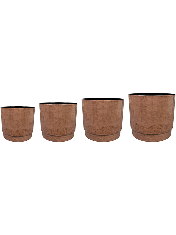 Rens Plant Pot 26cm Dia Pot Chestnut (set of 4)