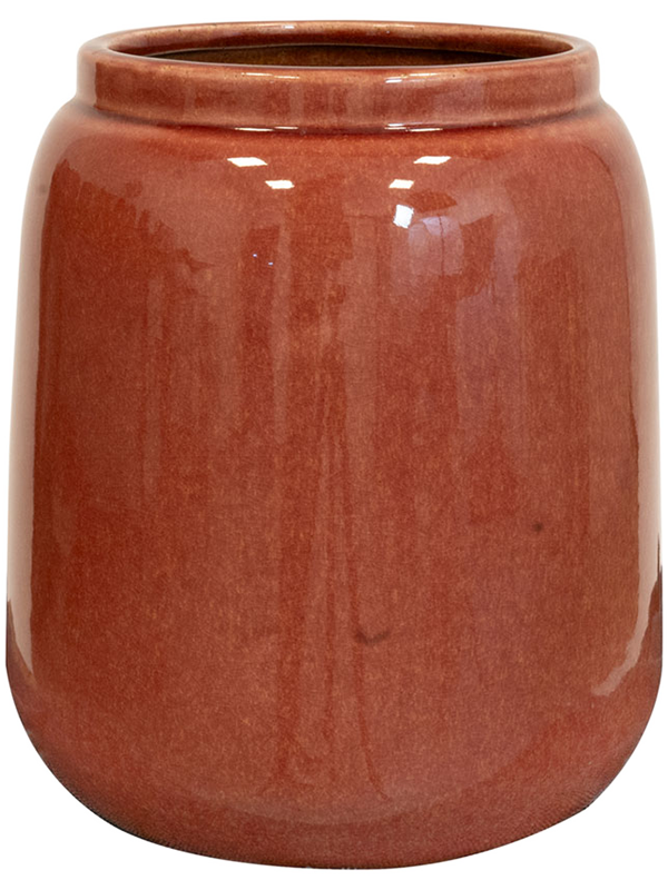 Nine Plant Pot 23cm Height 9cm Dia Pot Tall Old Pink