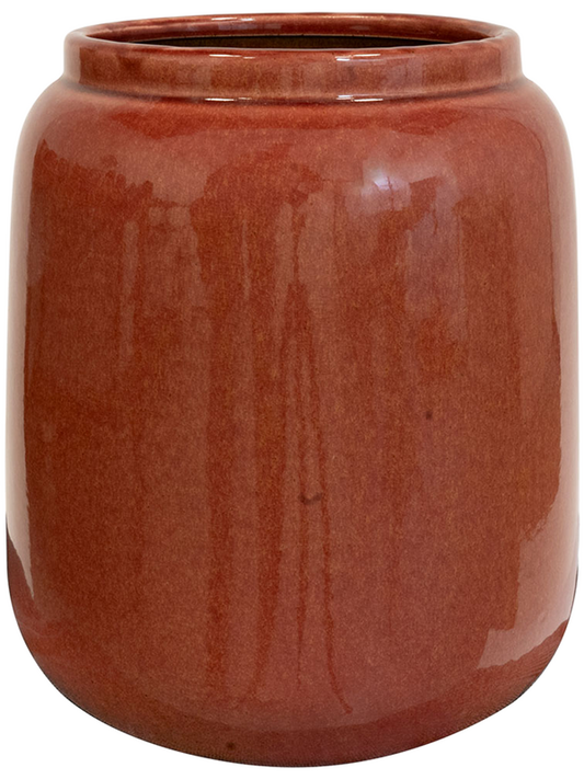 Nine Plant Pot 29cm Height 13cm Dia Pot Tall Old Pink