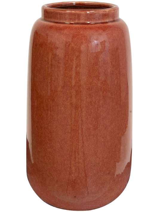 Nine Plant Pot 30cm Height 16cm Dia Pot Tall Old Pink