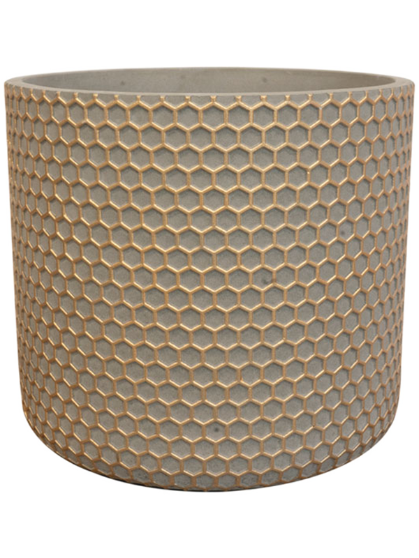 Bernt Plant Pot 11cm Height 9cm Dia Pot Shiny Gold