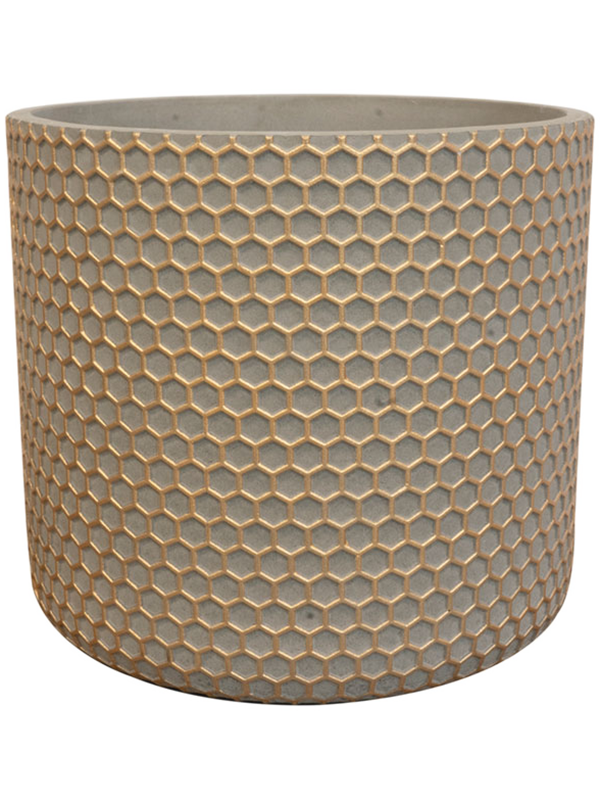 Bernt Plant Pot 13cm Height 12cm Dia Pot Shiny Gold