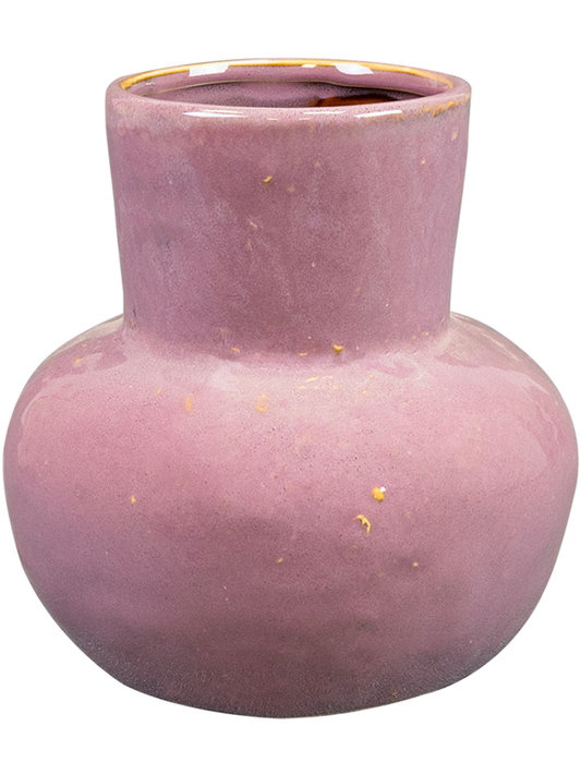 Vivi Plant Pot 17cm Height 11cm Dia Pot Tall Mauve