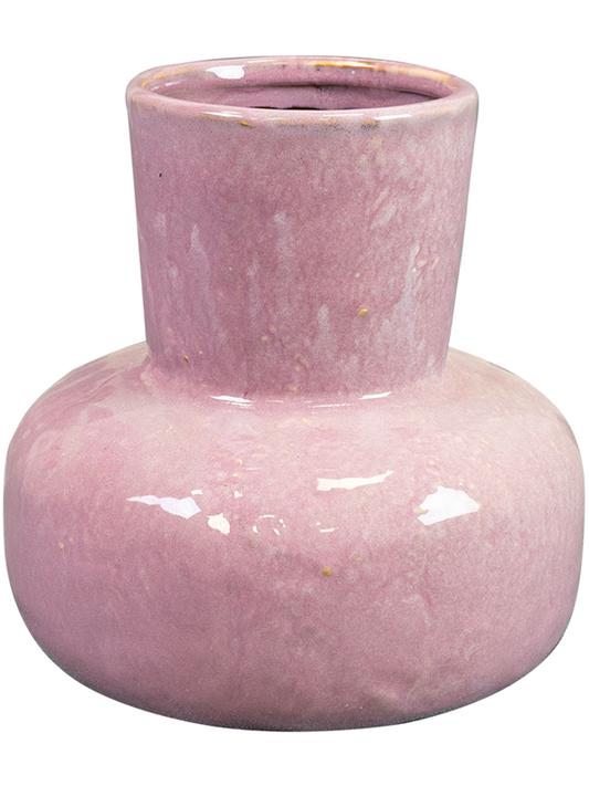 Vivi Plant Pot 23cm Height 8cm Dia Pot Tall Mauve