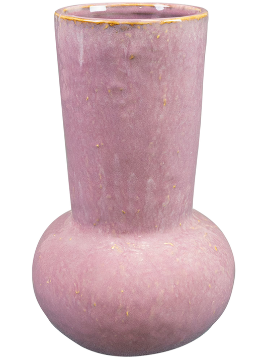 Vivi Plant Pot 31cm Height 12cm Dia Pot Tall Mauve