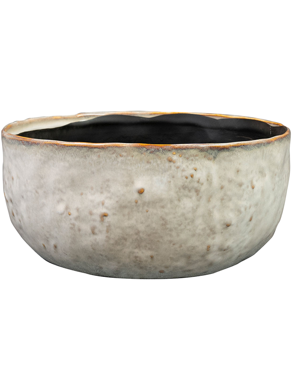 Brian Plant Pot 10cm Height 19cm Dia Bowl Ivory
