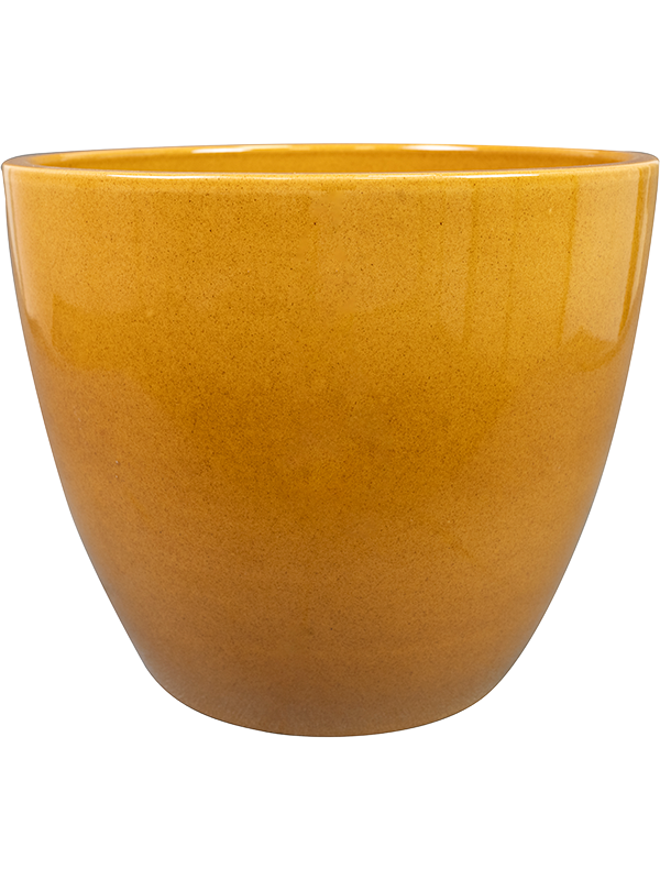 Sven Plant Pot 28cm Height 30cm Dia Pot Mustard