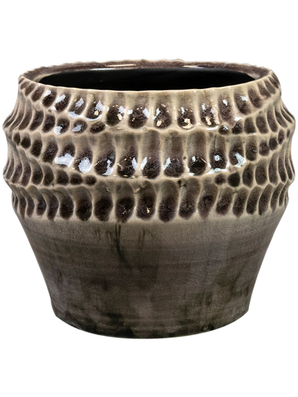 Deb Plant Pot 11cm Height 9cm Dia Pot Aubergine