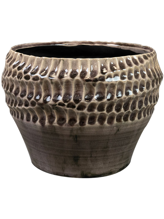 Deb Plant Pot 15cm Height 15cm Dia Pot Aubergine