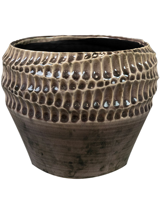 Deb Plant Pot 17cm Height 17cm Dia Pot Aubergine