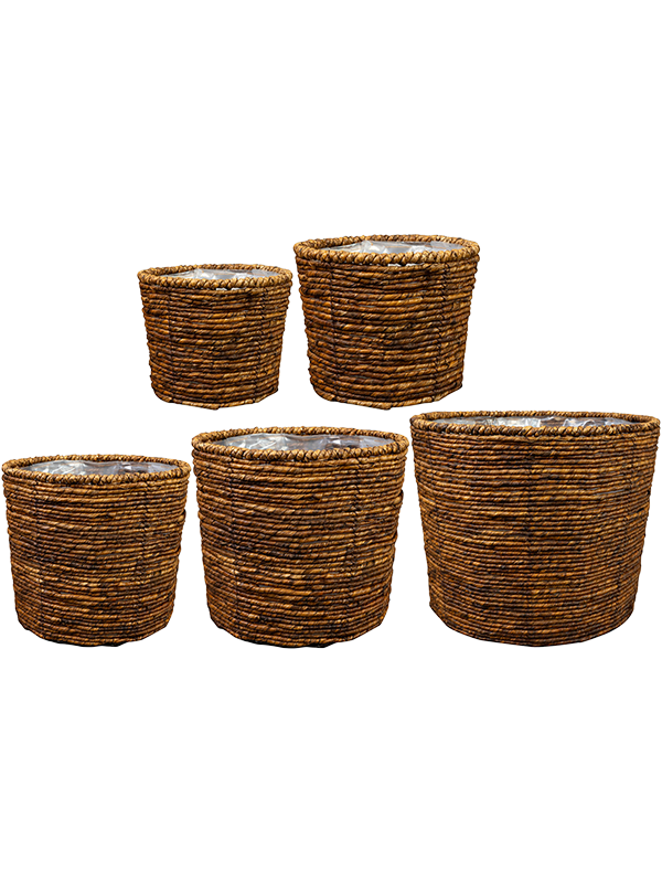 Bob Plant Pot 33cm Dia Pot Corn Brown (set of 5)