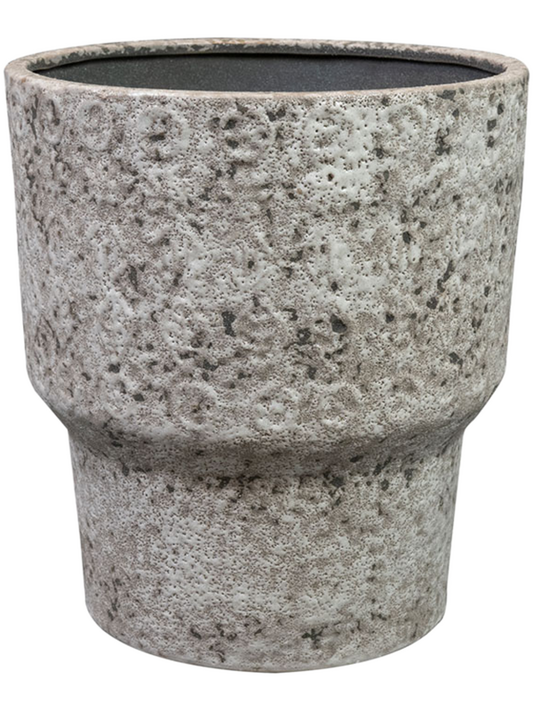 Silas Plant Pot 18cm Height 16cm Dia Pot Stone