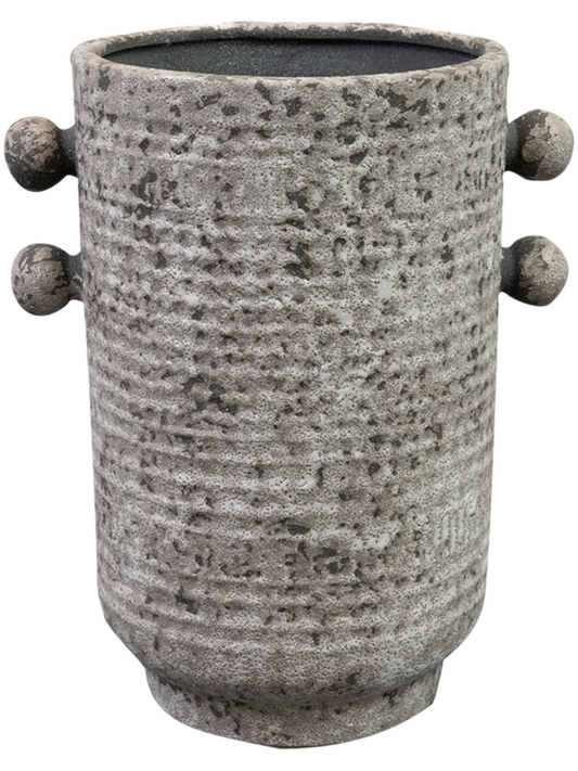 Sophia Plant Pot 21cm Height 13cm Dia Pot Tall Stone