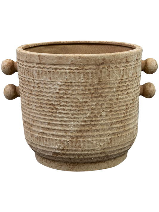 Sophia Plant Pot 15cm Height 16cm Dia Pot Sand