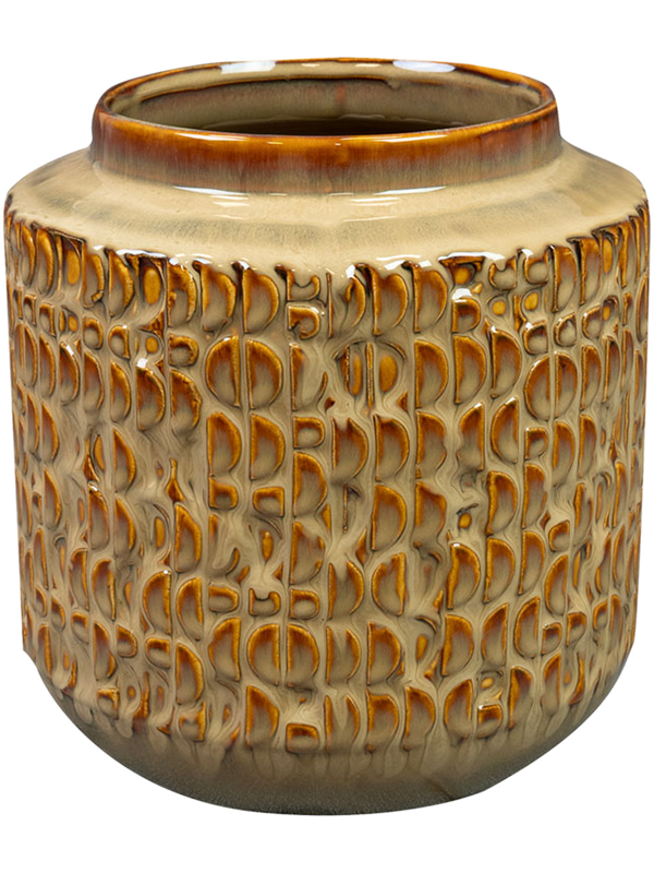 Sarah Plant Pot 20cm Height 13cm Dia Vase Savannah