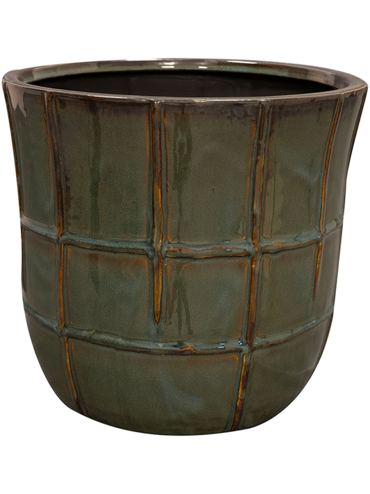 Noemi Plant Pot 23cm Height 21cm Dia Pot Sea Green