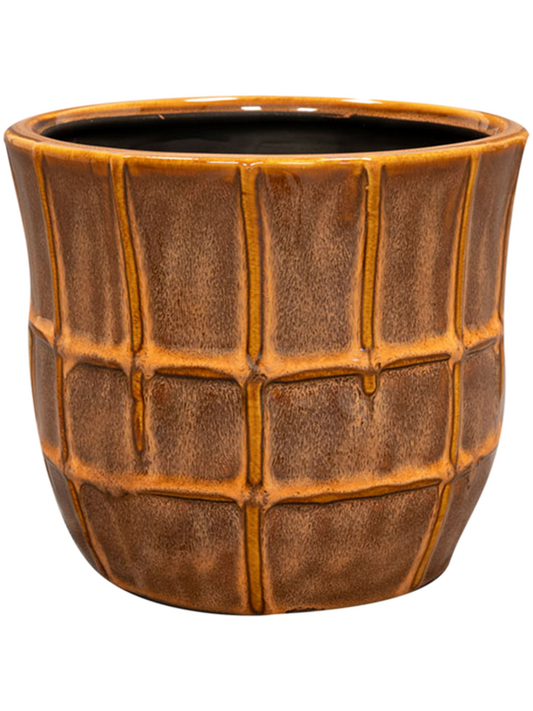 Noemi Plant Pot 13cm Height 13cm Dia Pot Coral
