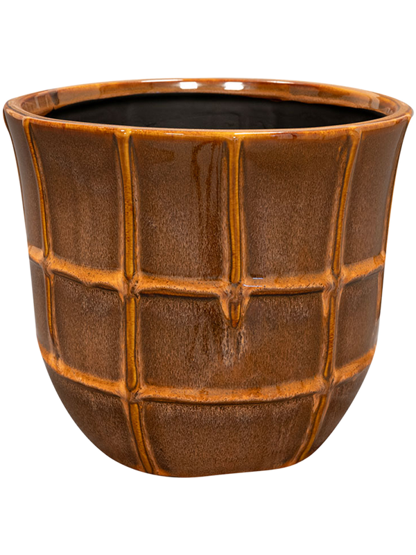 Noemi Plant Pot 14cm Height 15cm Dia Pot Coral