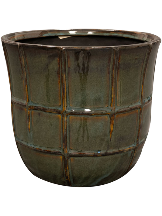 Noemi Plant Pot 17cm Height 17cm Dia Pot Sea Green