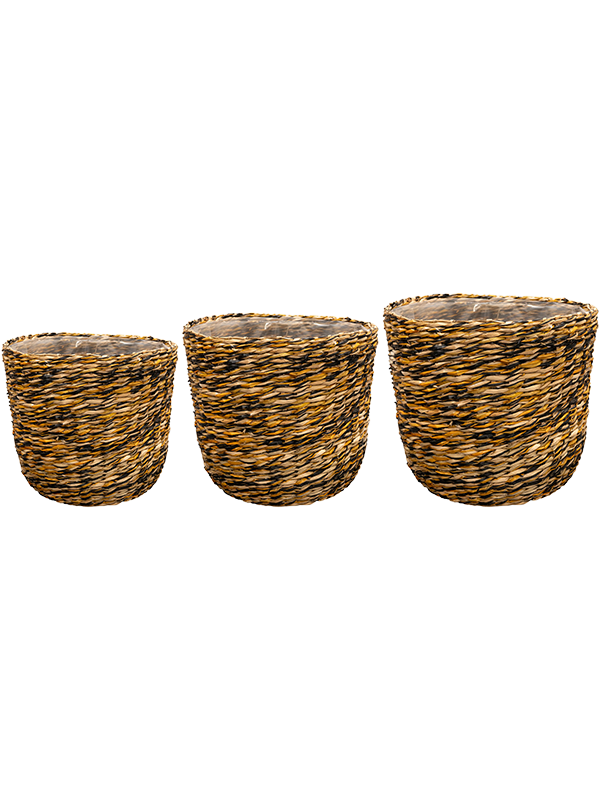 Viviana Plant Pot 27cm Dia Pot Desert (set of 3)