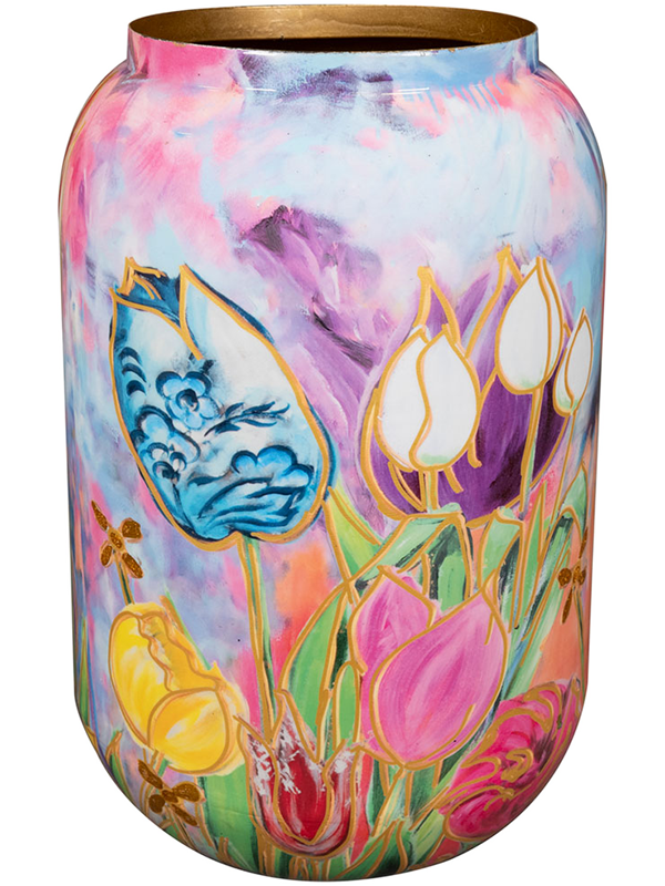 Designed By Rick Triest Plant Pot 42cm Height 19.5cm Dia Pot Dutch Beauty Spring
