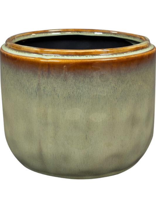 Mabel Plant Pot 13cm Height 12cm Dia Pot Sage