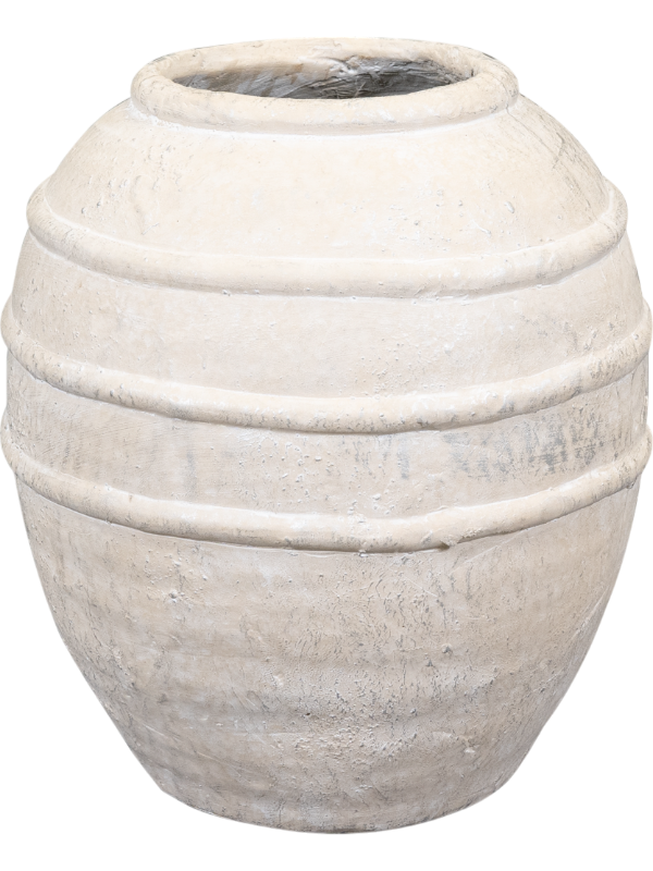 Kris Plant Pot 23cm Height 9cm Dia Pot Tall Ivory