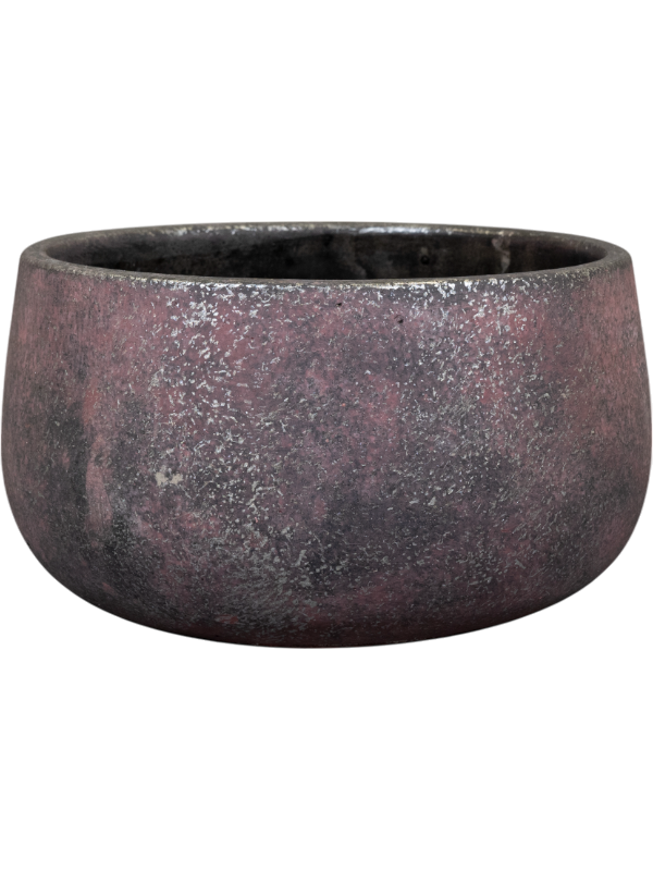 Jules Plant Pot 11cm Height 17cm Dia Bowl Purple