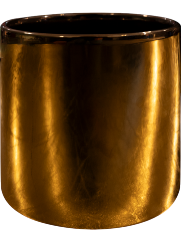 Jille Plant Pot 11cm Height 10cm Dia Pot Gold
