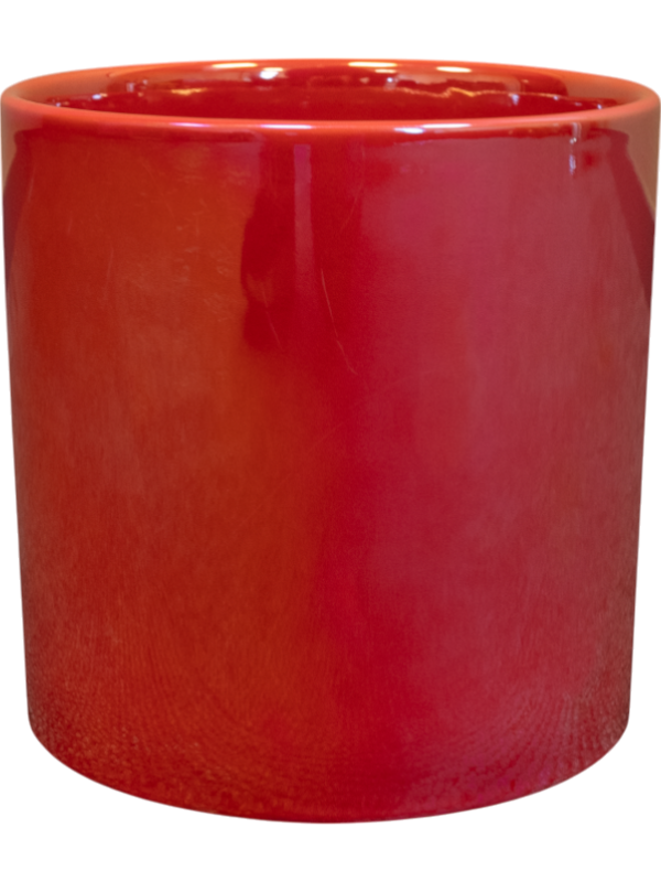 Jille Plant Pot 13cm Height 13cm Dia Pot Red