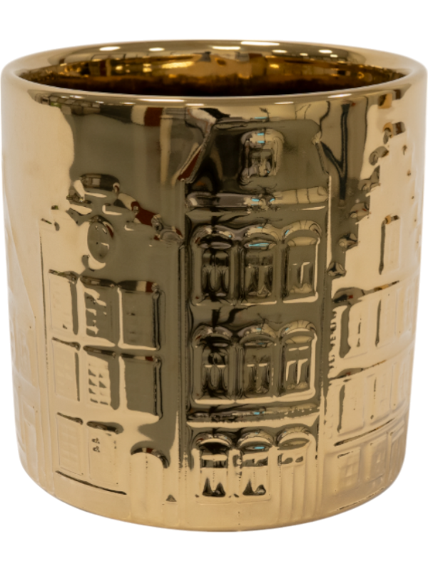 Jille Plant Pot 8cm Height 6cm Dia Pot Houses Gold