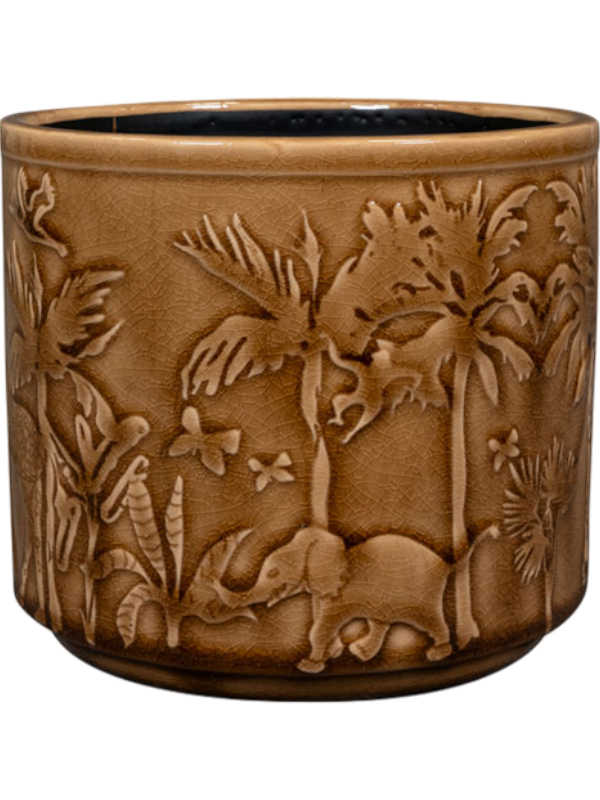 Designed By Lammie Plant Pot 6cm Height 6cm Dia Pot Safari Sunset