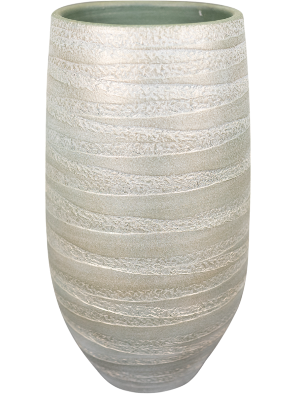 Joyce Plant Pot 50cm Height 21cm Dia Pot Tall Shiny Olive