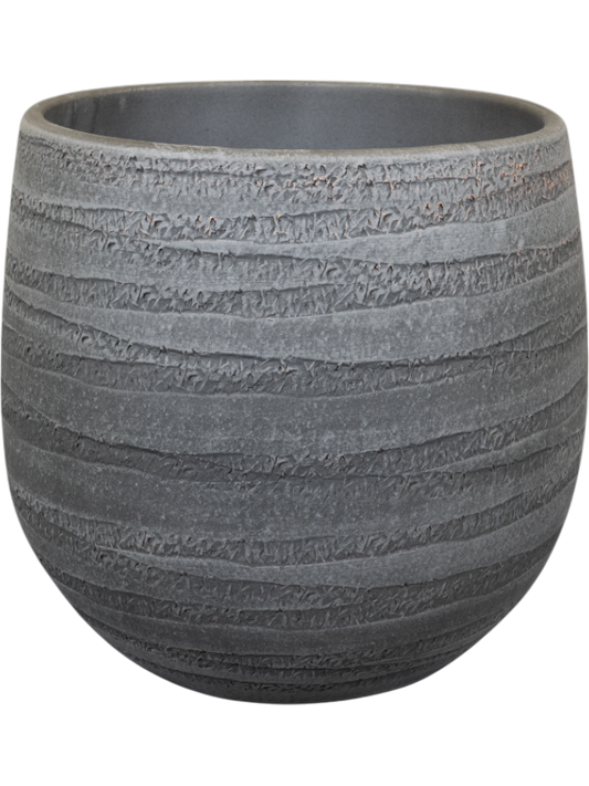 Joyce Plant Pot 13cm Height 12cm Dia Pot Anthracite